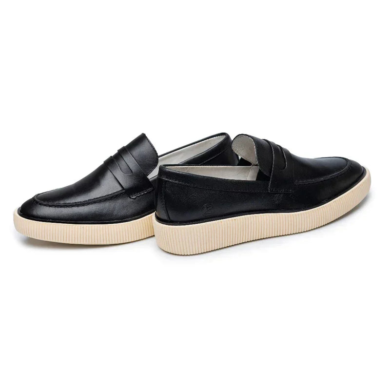 Chaussure Habillée Homme Mocassin en Cuir Véritable – Style Décontracté